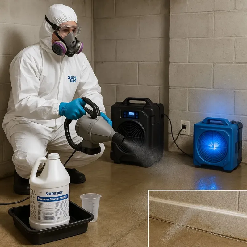 Sanitization and Odor Removal process in Wilsonville, AL