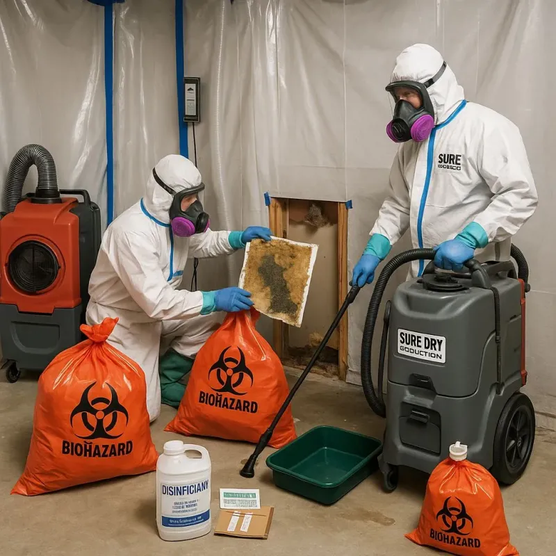 Contaminated Water Handling Protocols process in Wilsonville, AL
