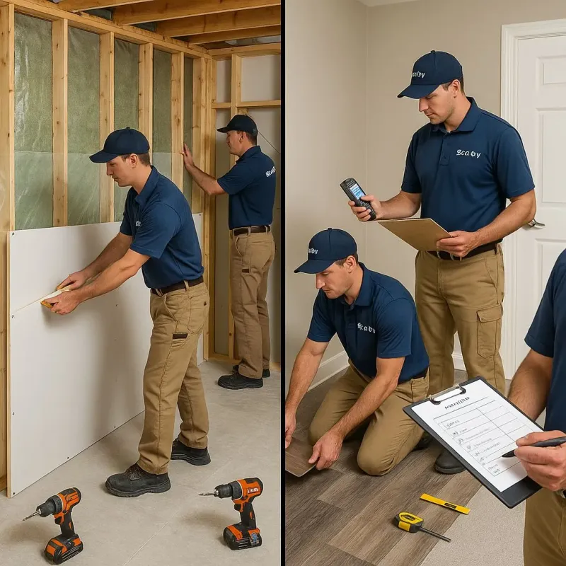 Repairs and Reconstruction process in Wilsonville, AL