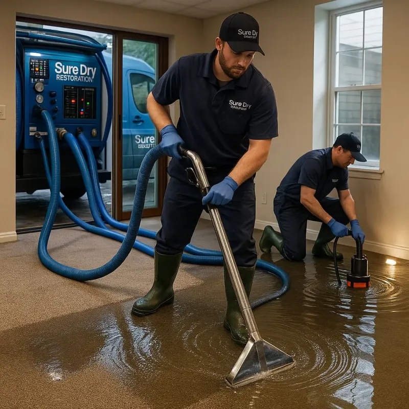 Water Extraction and Removal process in Wilsonville, AL